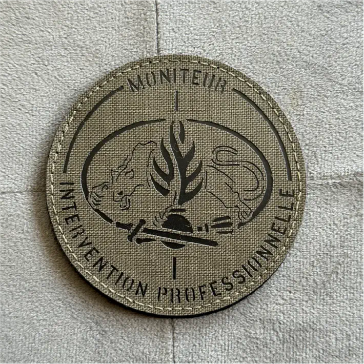 Écussons Laser cut MIP - Nouvelle version