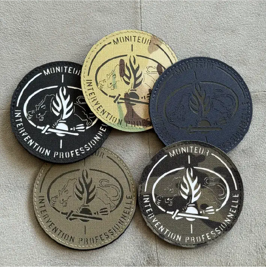 Écussons Laser cut MIP - Nouvelle version