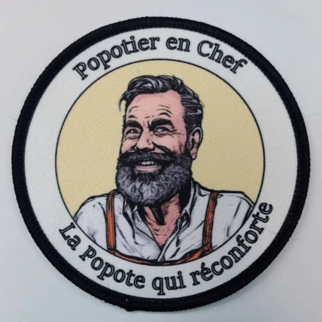 Écusson "La popote qui réconforte" - Précommande